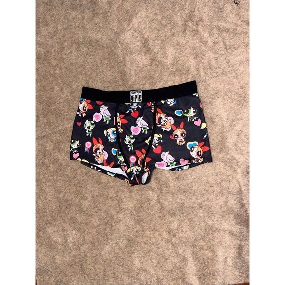 NEW WITHOUT TAGS THE POWERPUFF GIRLS SQUAD BOY SHORTS  size XL Good Condition - Picture 1 of 6